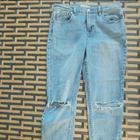 PacSun Vintage Icon Pre-Distressed Straight Leg Jeans Sz: 29 - Picture 2 of 8